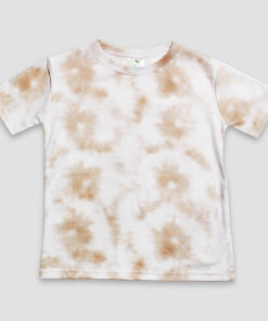 Toddler & Kids Short Sleeve Crew Neck T-Shirt – Latte – Polyester Cotton - LG3556LT - The Laughing Giraffe®