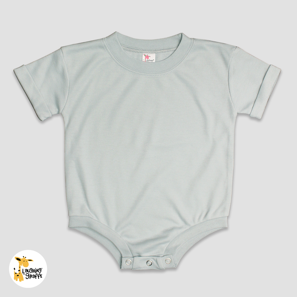 LG4400 - Silver - Wholesale Baby Bubble Rompers