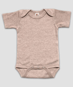 Blank Baby Onesies - LG3201 - Truffle - The Laughing Giraffe