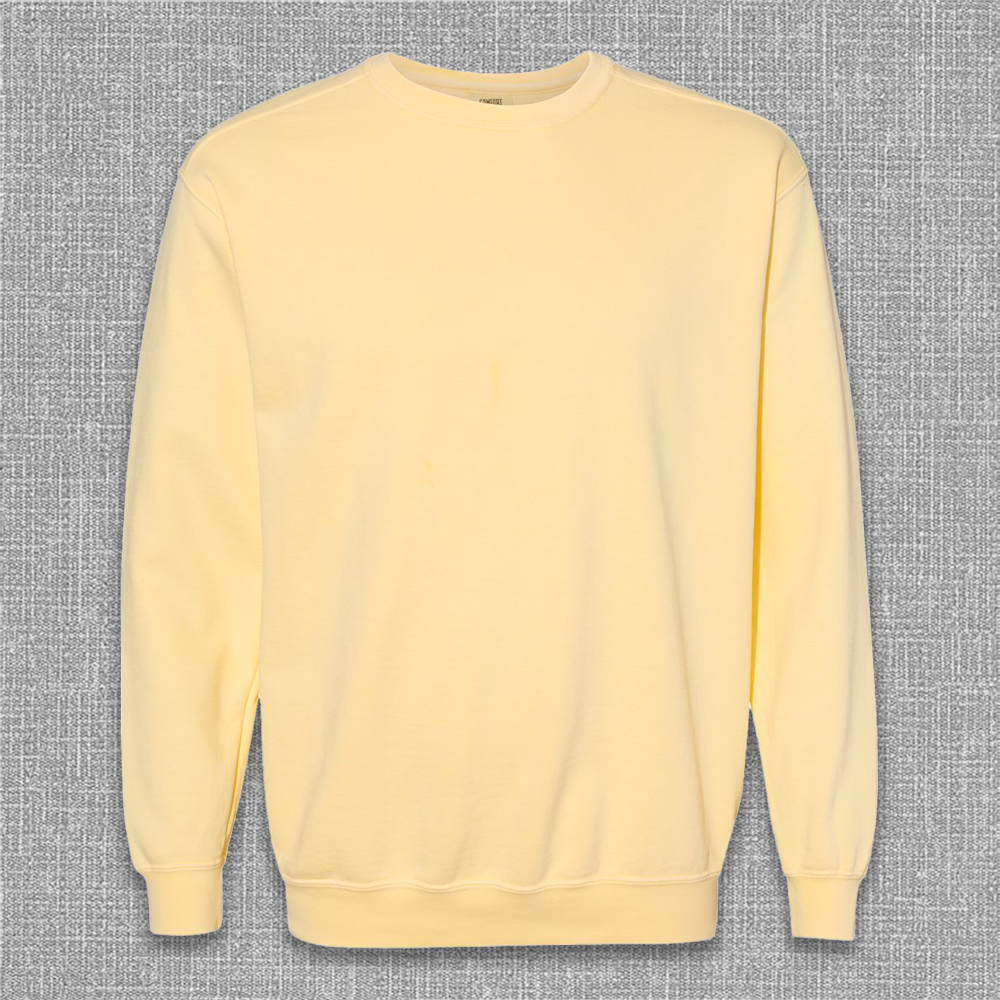 Unisex Garment-Dyed Crewneck Sweatshirt - 1566