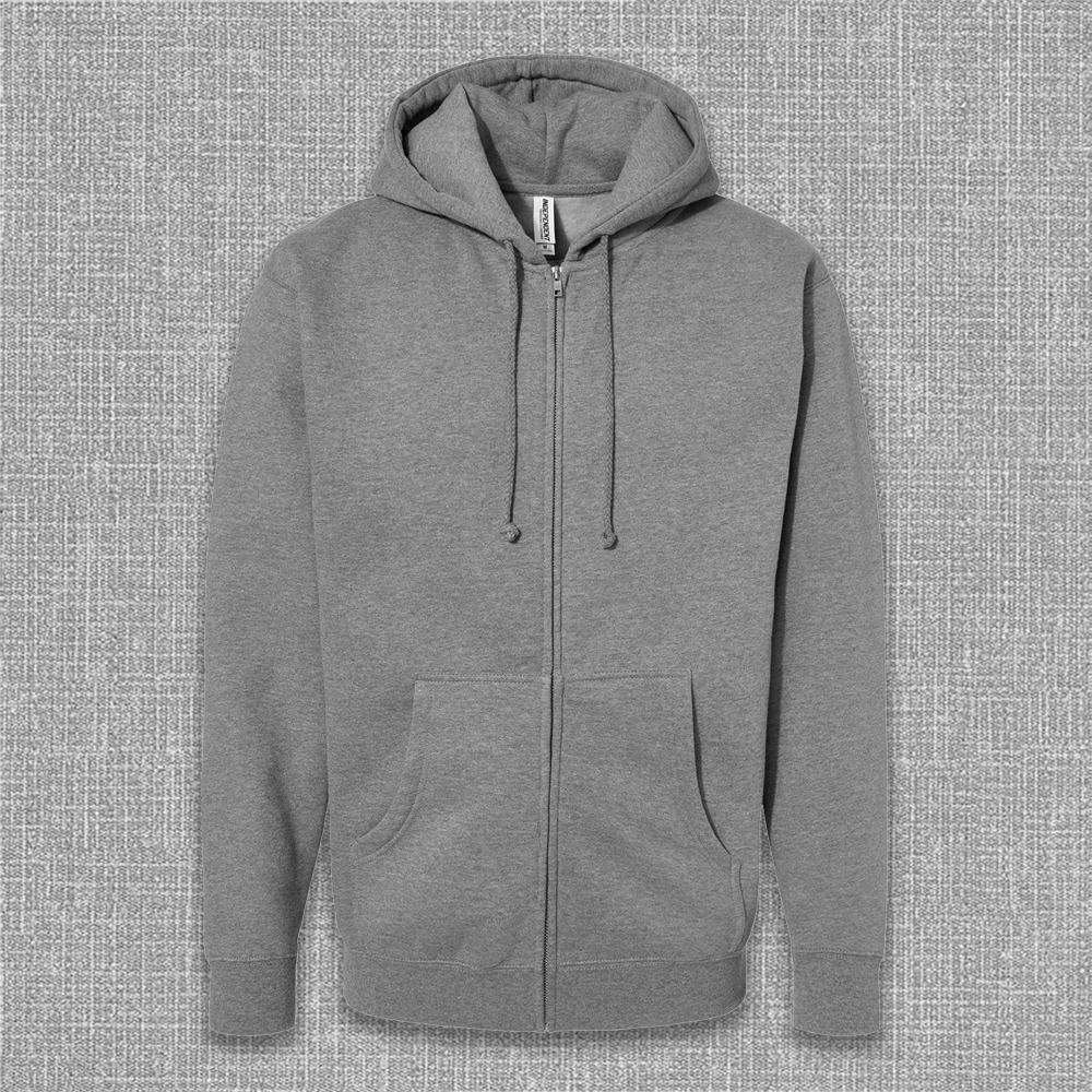 Unisex Heavyweight Full-Zip Hooded Sweatshirt - IND4000Z